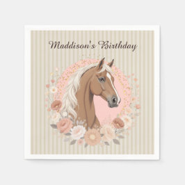 Guardanapo De Papel Saddle Up Horse Party