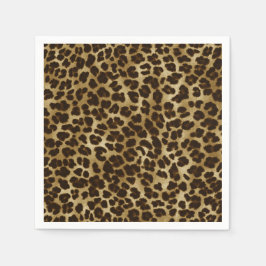 Guardanapo De Papel Safari Animal Print Leopardo Cheetah Napkins