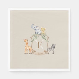 Guardanapo De Papel Safari Crest