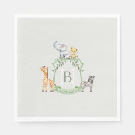 Guardanapo De Papel Safari Crest