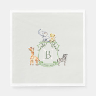 Guardanapo De Papel Safari Crest
