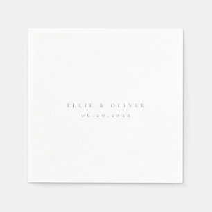 Guardanapo De Papel Sage Green Boho Casamento Moderno Cocktail