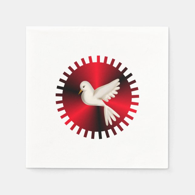 Guardanapo De Papel Sagrado Espírito Doente (Frente)