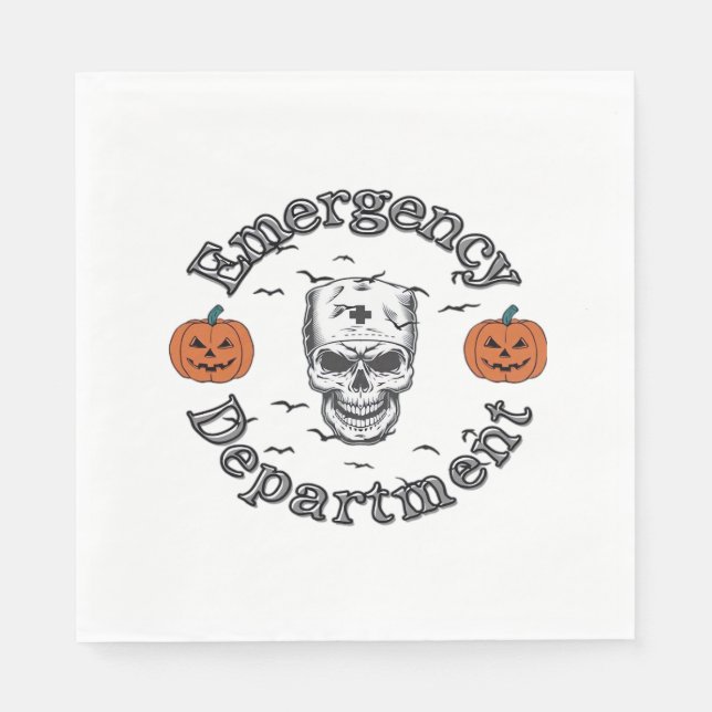 Guardanapo De Papel Sala de Departamento de Emergência Enfermeira Esqu (Frente)