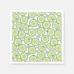 Guardanapo De Papel Salada de pepino