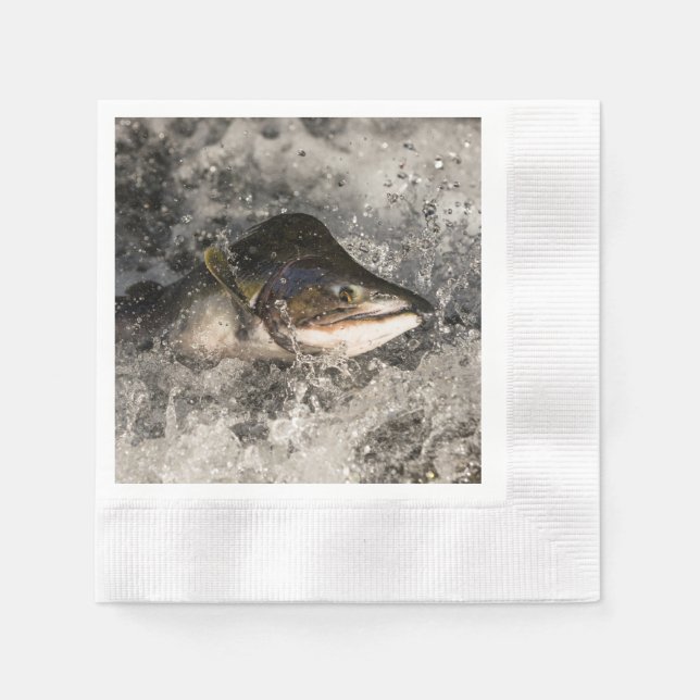 Guardanapo De Papel Salmão de Salmão (Frente)