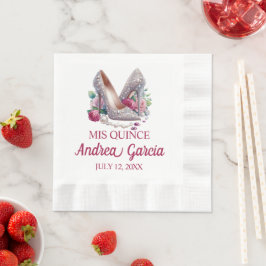 Guardanapo De Papel Saltos altos de Quinceanera