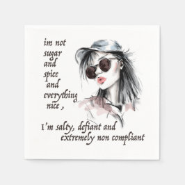 Guardanapo De Papel Salty e Defiant