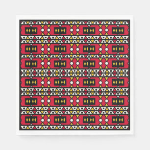 Guardanapo De Papel Samakaka (africano, padrão angolano) Napkins