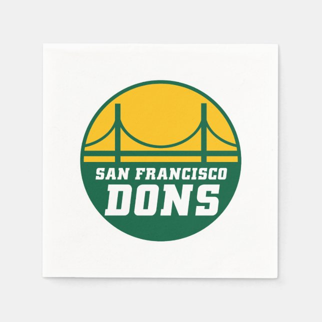 Guardanapo De Papel San Francisco Dons (Frente)