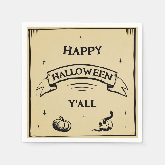 Guardanapo De Papel sanduíche feliz (Frente)