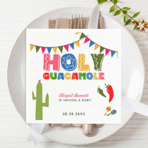 Guardanapo De Papel Santa Guacamole Fiesta Chá de fraldas Bonita Colo