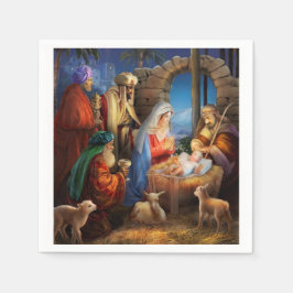 Guardanapo De Papel Santa noite