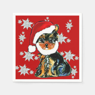 GUARDANAPO DE PAPEL SANTA YORKIE