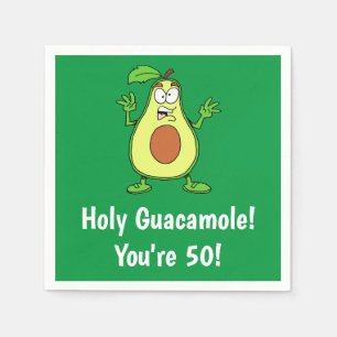 Guardanapo De Papel Santo Guacamole, você tem 50 Avocado Engraçado