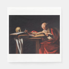 Guardanapo De Papel Santo Jerome (por Caravaggio)