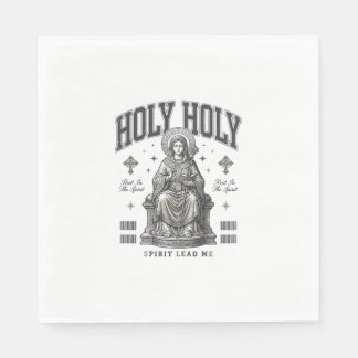 Guardanapo De Papel Santo Santo Desenho de Camisa Religiosa de Gravura