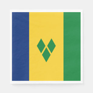 Guardanapo De Papel Santo Vincent Flag