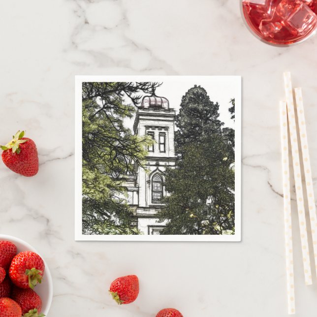 Guardanapo De Papel Santuário entre o Papel das Árvores Napkins (Insitu)