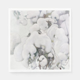 Guardanapo De Papel Saplings (por Pekka Halonen) de pinheiro coberto p