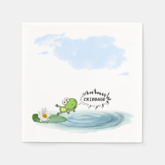 Guardanapo De Papel Sapo