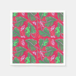 Guardanapo De Papel Sapo da árvore da floresta tropical