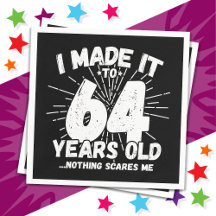 Sarcástico de 64 anos Meme Engraçado 64 anos anive