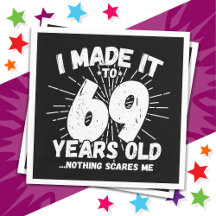 Sarcástico de 69 anos Meme Engraçado 69º aniversár