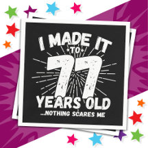 Sarcástico de 77 anos Meme Engraçado 77º aniversár