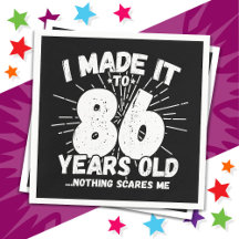 Sarcástico de 86 anos Meme Engraçado 86º aniversár