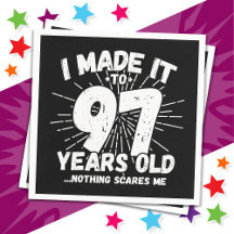 Sarcástico de 97 anos Meme Engraçado 97º aniversár