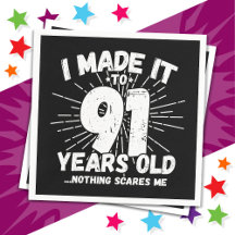 Sarcástico Meme 91 ruas, 91 anos de idade
