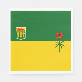 Guardanapo De Papel Saskatchewan Flag