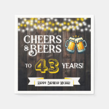Saudações e Cervejas para os 43 Anos da Festa de A