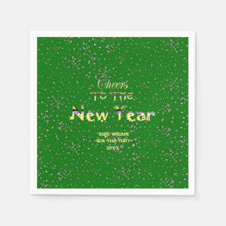 Guardanapo De Papel Saúde aos Artesanatos do Ano Novo | Partido Verde