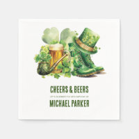 Saúde às Cervejas Dia de São Patrício de aniversár