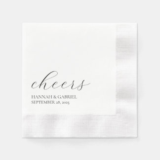 Guardanapo De Papel Saúde! Casamento Limpo e Moderno de Napkins