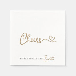 Guardanapo De Papel Saúde Dourada minimalista ao futuro Sra. Napkins
