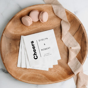 Guardanapo De Papel Saúde Formal Minimalista e Elegante