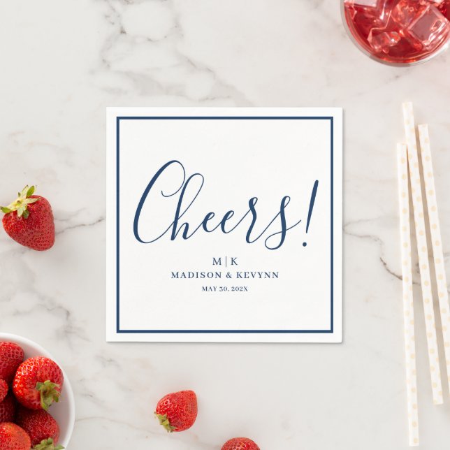 Guardanapo De Papel Saúde Mínima e Chic | Wedding Napkins (Insitu)