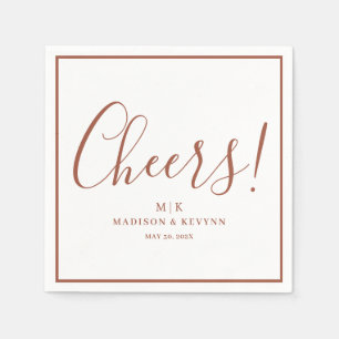 Guardanapo De Papel Saúde Mínima e Chic Wedding Napkins