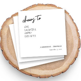 Guardanapo De Papel Saúde para a noiva e o noivo! Casamento