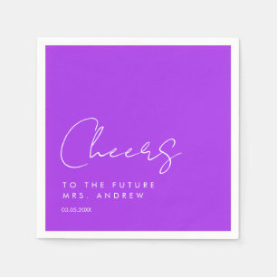 Guardanapo De Papel Saúde, para o futuro, Sra.! Moderno, minimalista