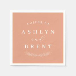 Guardanapo De Papel Saúde Para Terracotta Casamento Cocktail Napkins