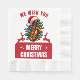 Guardanapo De Papel Sax saxofônico saxofônico saxista