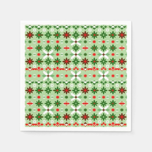 Guardanapo De Papel Scandinavian Selburose Christmas Edition 4 (Frente)