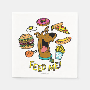 Guardanapo De Papel Scooby-Doo Feed Me!