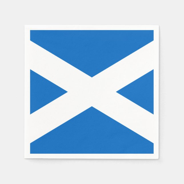 Guardanapo De Papel Scotland Flag Freedom (Frente)