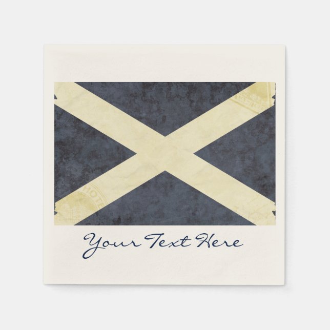 Guardanapo De Papel Scotland Flag Party Napkins (Frente)