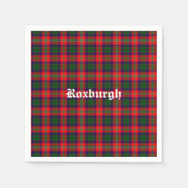 Guardanapo De Papel Scotland Roxburgh District Tartan Personalizado